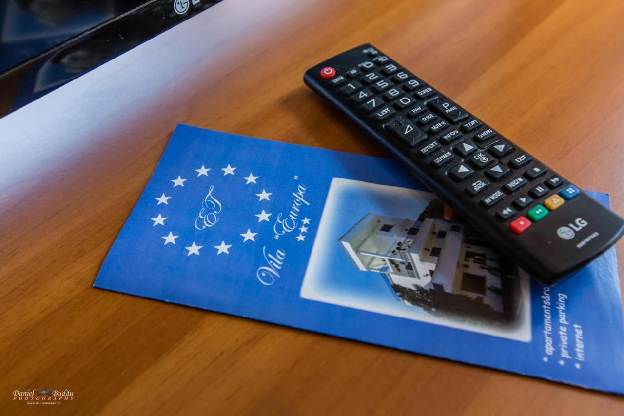 Pensiunea Vila Europa Deva Bagian luar foto